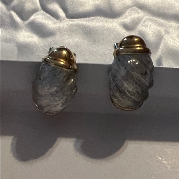 Dior Jewelry - Dior Silver and Gold 1980s vintage earrings in very good condition